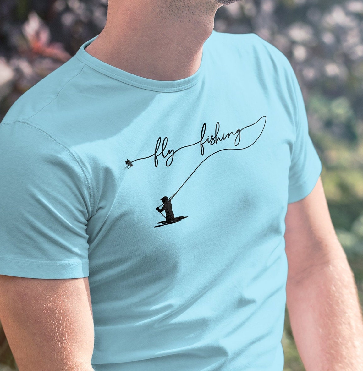 Buy Fly Fishing T Shirt Online In India -  India