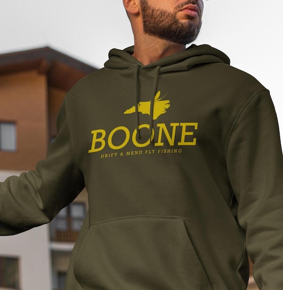 Boone North Carolina Hoodie Nc Mayfly Hoodie Fishing Hoodie