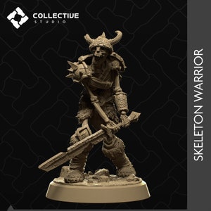 5 Piece Skeletons Pack 3D Printed Dnd Miniatures for D&amp;D TTRPG - Etsy