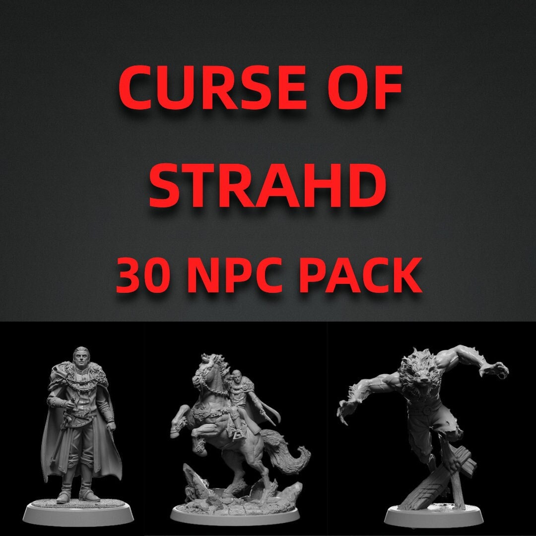 Dungeons & Dragons Curse of Strahd Strahd Von Zarovich Miniatures GF9 71128