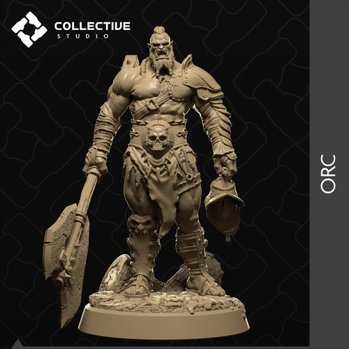 Orc Printable Hero