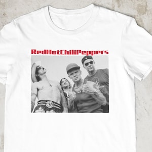 Red Hot Chili Peppers Unisex T-Shirt | RHCP Band Tee | Rock Music Fan Apparel | Unique Collectible Band Merchandise | Music Lover Gift