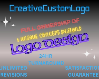 Expert Logo Design | Customized Business Branding | Tailored Graphic Artistry | 5 Exclusive Concepts | High-Res Vector Files