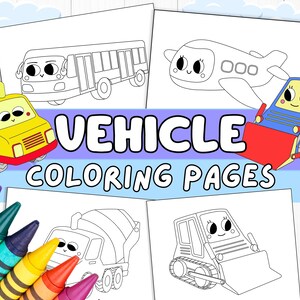 Easy Coloring Pages For Kids, Toddlers, Preschoolers Toddlers Coloring Book Cute Coloring Pages Homeschool Printable, Kindergarten prints