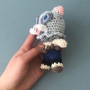 Insosuke Boar Pattern Inosuke Boar Head Amigurumi Pattern - Etsy