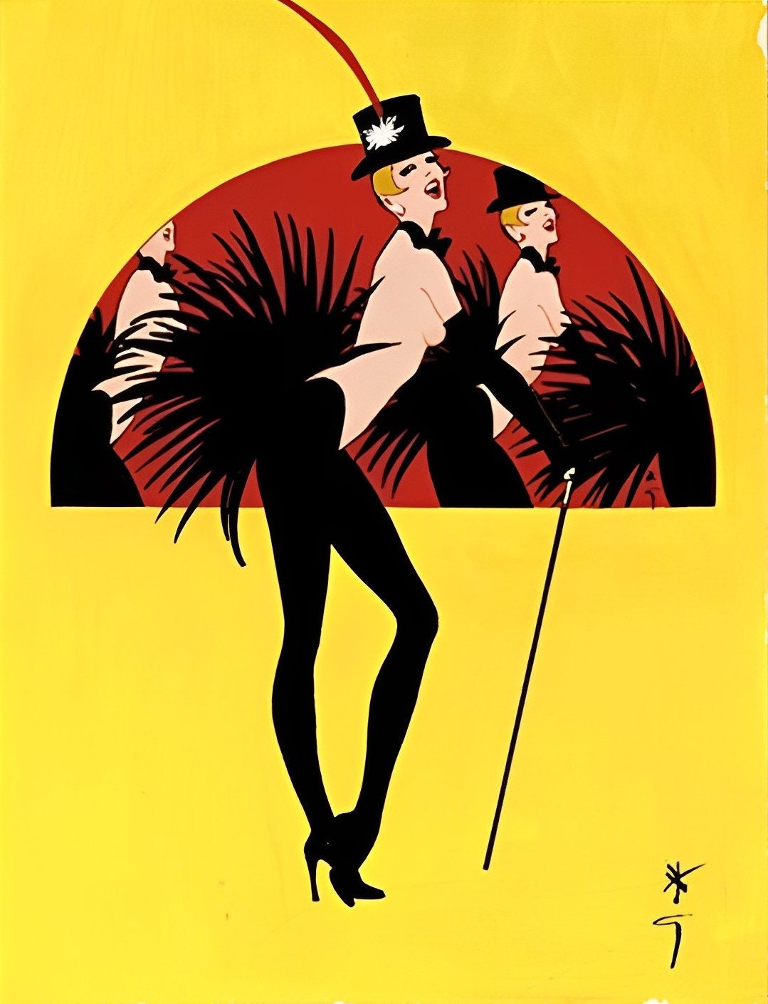 Rene Gruau Print 1920s Posters Art Deco Prints Rene Gruau Poster 1920s