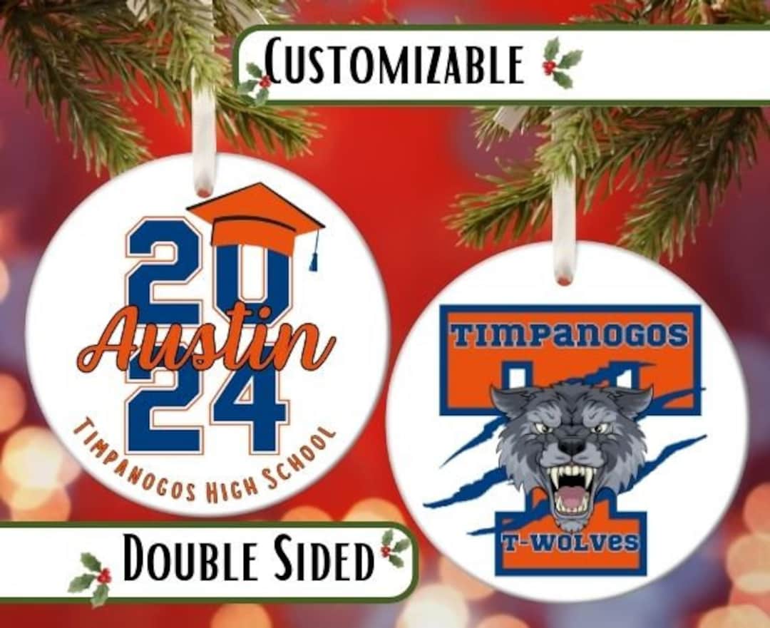 Custom Graduation Ornament Class of 2026 Ornament Personalized ...