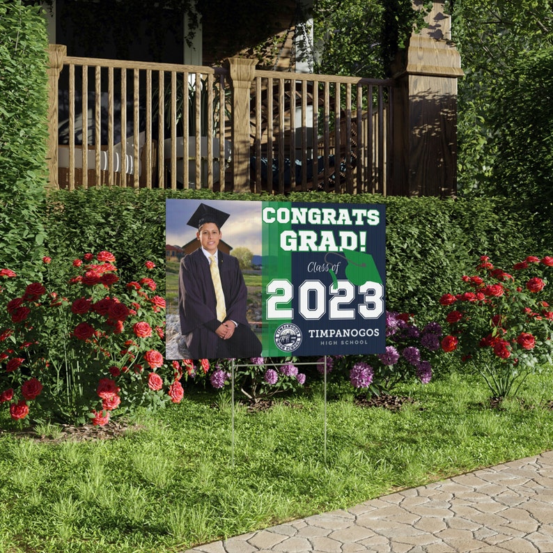 Graduation Yard Sign Class of 2023 Congrats Grad Graduation - Etsy