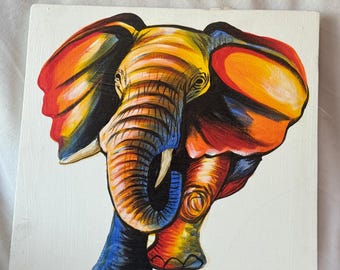 Elephant oil Paintings on canvas