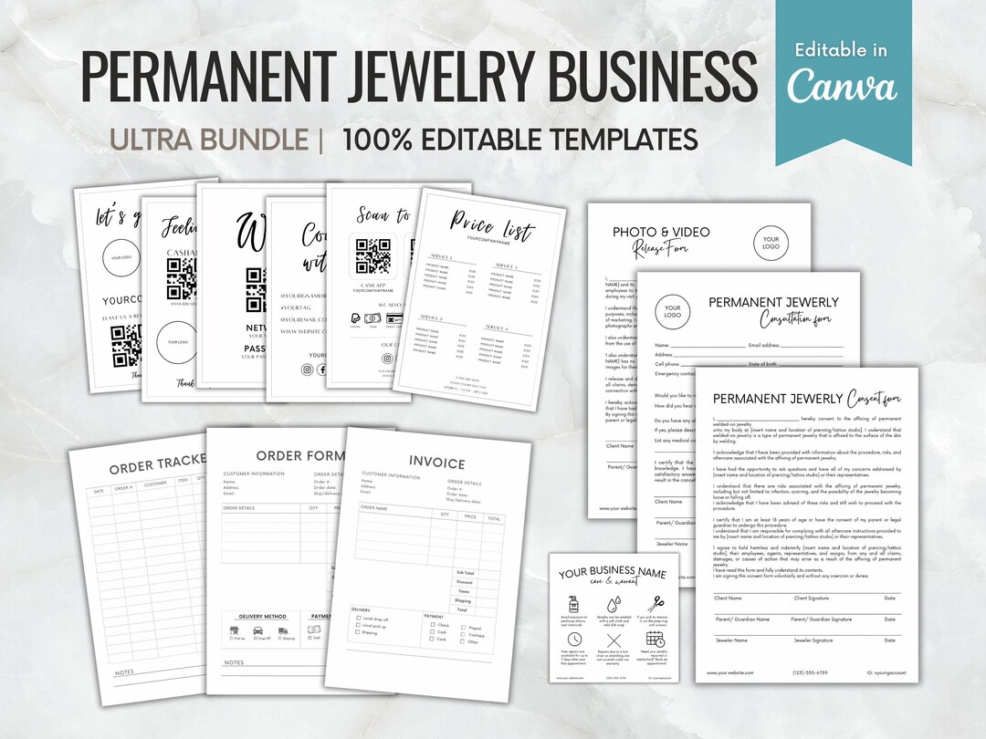 Permanent Jewelry Business Starter Kit, Permanent Jewelry Warranty Care