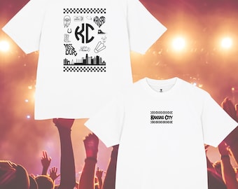 Kansas City Y'allternative T-Shirt | Western Punk Grafik T-Shirt | Alternatives Landhaus Shirt | KC Cowboy Streetwear | Unisex schweres Boxy Tee