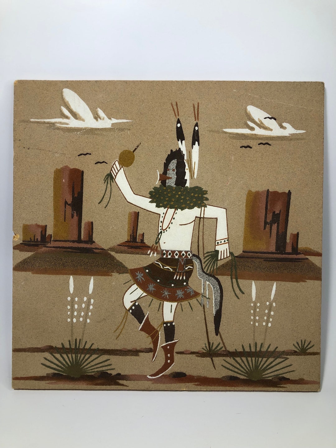 Indigenous Sand Painting Etsy