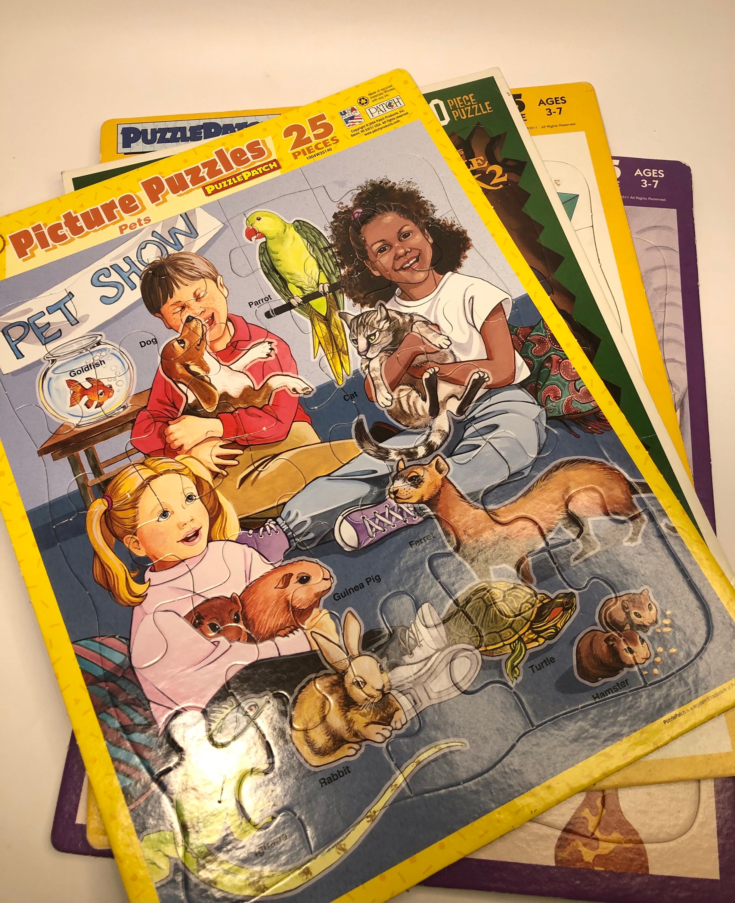 Lot of 4 Vintage 90s Early 2000s Puzzles - Etsy