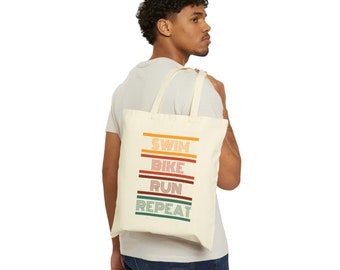 Bolsa de lona de algodón para triatlón