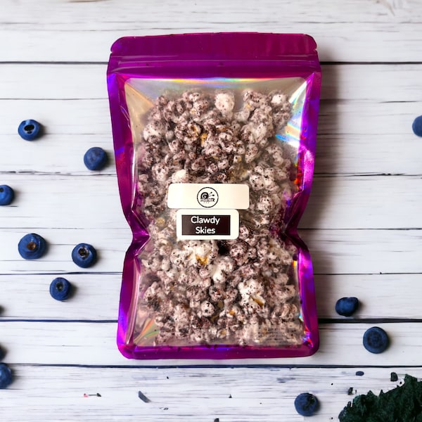 Clawdy Skies | Healthy Popcorn Treat For Hermit Crabs