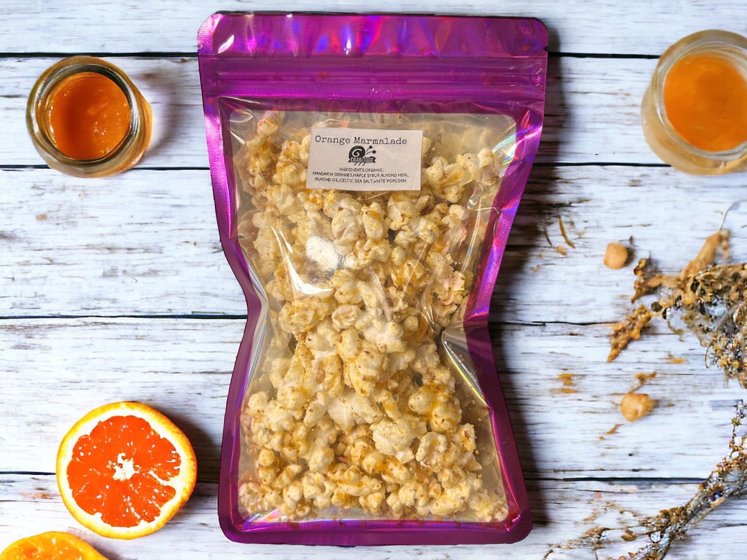 Orange Marmalade Healthy Popcorn Treat for Hermit Crabs Etsy