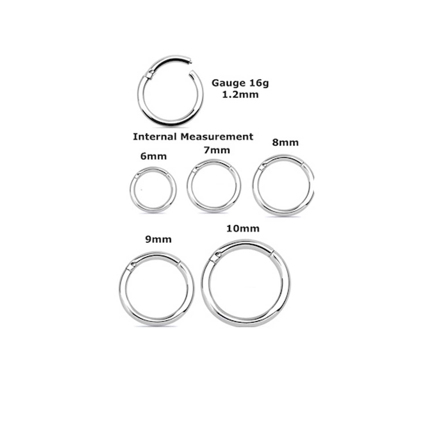 Nose Ring Sizes A Quick Guide To Choosing Nose Rings Right Now Boelry