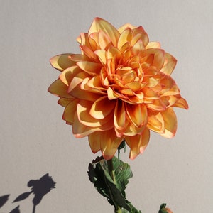 Artificial Real Touch Dazzling Magic Dahlia