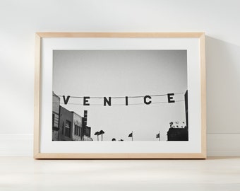Venice, California, Sustainably Sourced,  Museum Quality, Archival, Giclee Fine Art Photography, Home Decor, Wall Art
