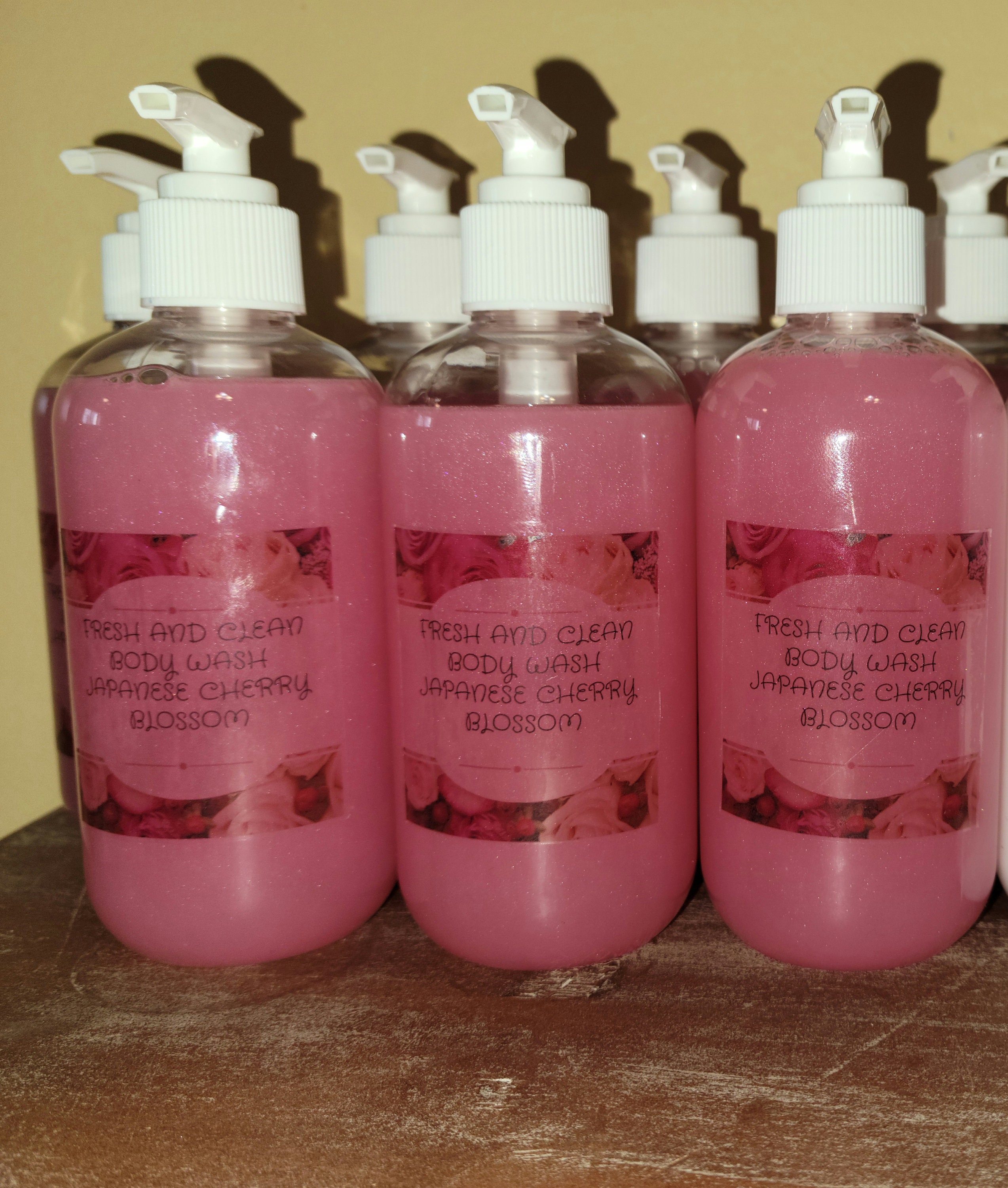 Japanese Cherry Blossom Body Wash Etsy