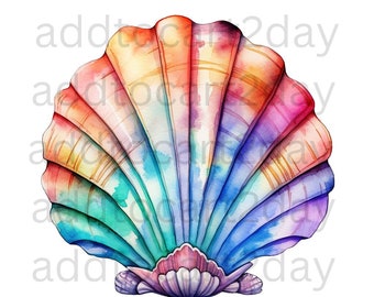 seashell svg, sea shell svg, beach svg, seashell png, Seashell SVG Vector, Instant Digital Download, Mermaid Shell Clipart, mermaid shell