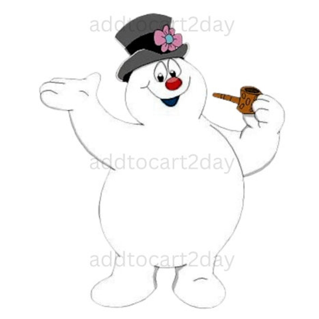 Frosty the Snowman Svg Frosty the Snowman Png Frosty - Etsy