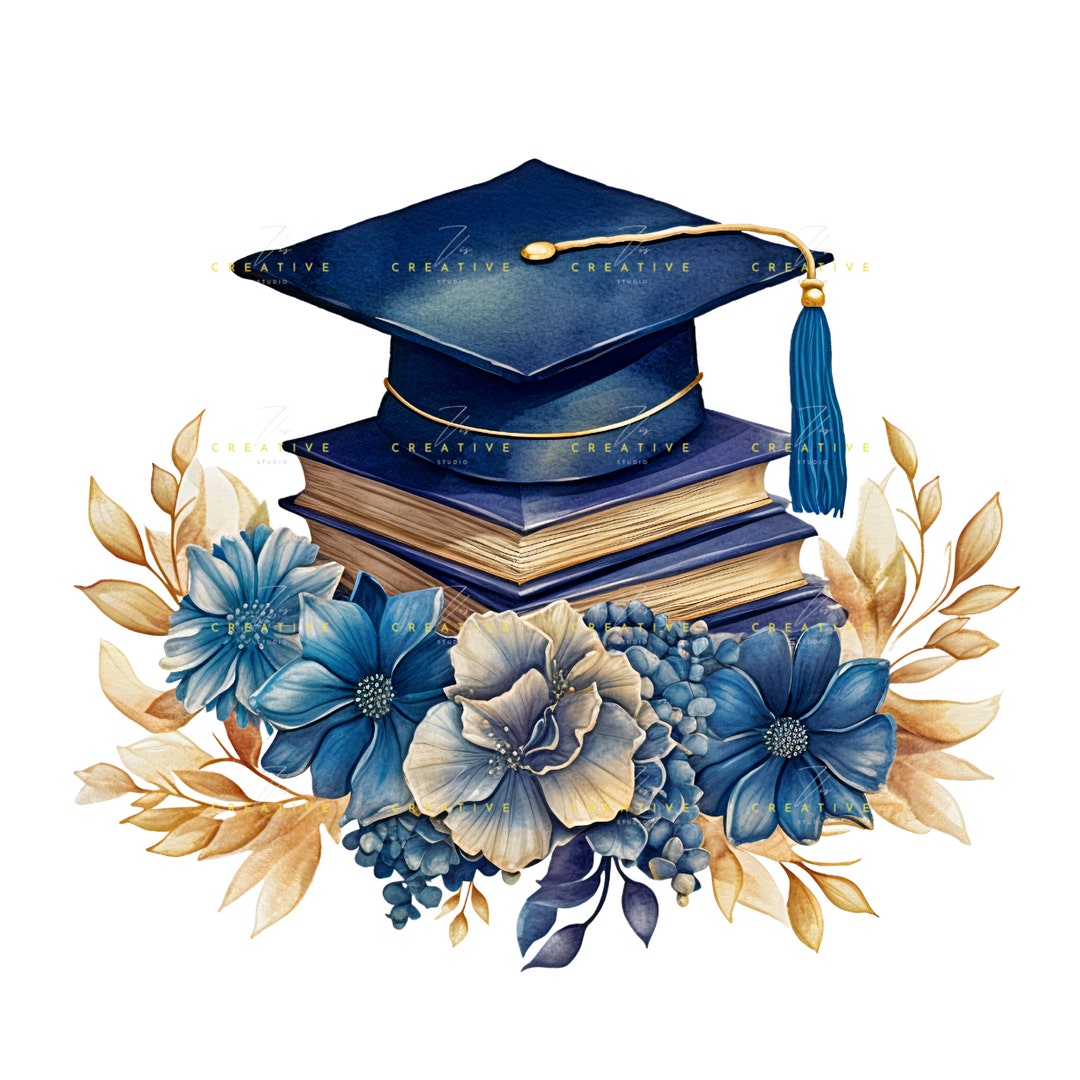 Graduation Cap Clipart Graduation Clipart Printable Etsy