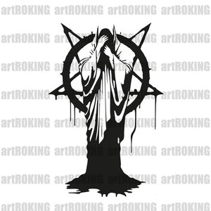 Devil Nun Svg, Devil Gothic Svg, Devil Nun Svg, Nun Shirt, Devil Vector, Iblis Printable Devil Nun Clipart, devil symbol,