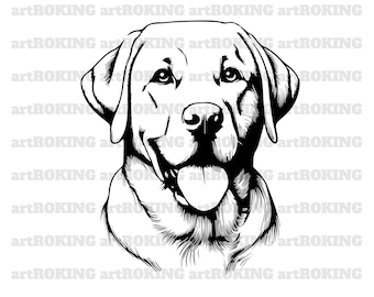 Labrador Svg, Labrador Shirt, Labrador Vector, Labrador Printable, Labrador Clipart,