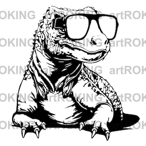 Komodo Dragon Svg, Komodo Dragon Shirt, Komodo Dragon Vector, Komodo Dragon Printable, Komodo Dragon Clipart,