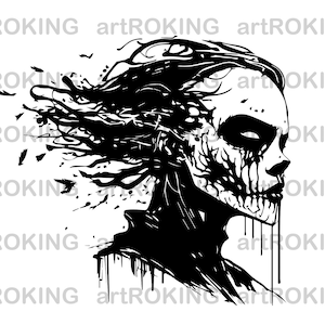 Joker Svg, Joker T-Shirt, Joker Vector, Joker Printable, Joker Clipart,