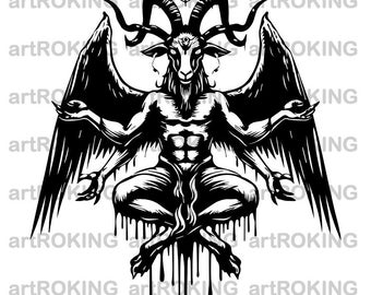 Baphomet Vector Art: Printable Clipart (SVG)