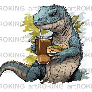 Komodo Dragon Svg, Komodo Dragon Shirt, Komodo Dragon Vector, Komodo Dragon Printable, Komodo Dragon Clipart,