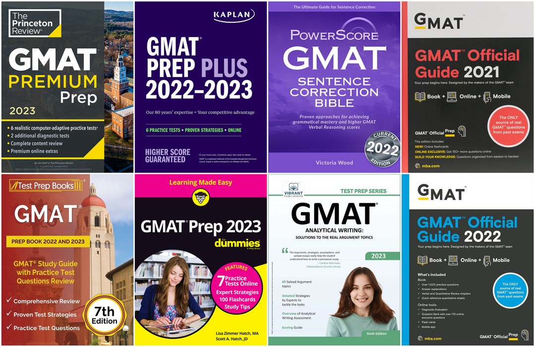 Gmat Wet Erease Booklet Top 100 GMAT Exam Prep Book Bundle Premium OCR Enabled Digital Printing ...