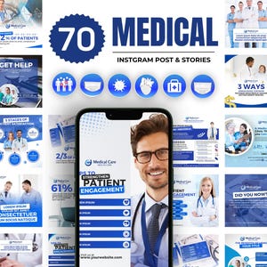 Medical Canva Templates for Health Professionals | Medical Branding | Health Templates | Medical Clinic