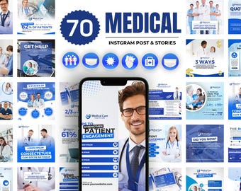 Medical Canva Templates for Health Professionals | Medical Branding | Health Templates | Medical Clinic