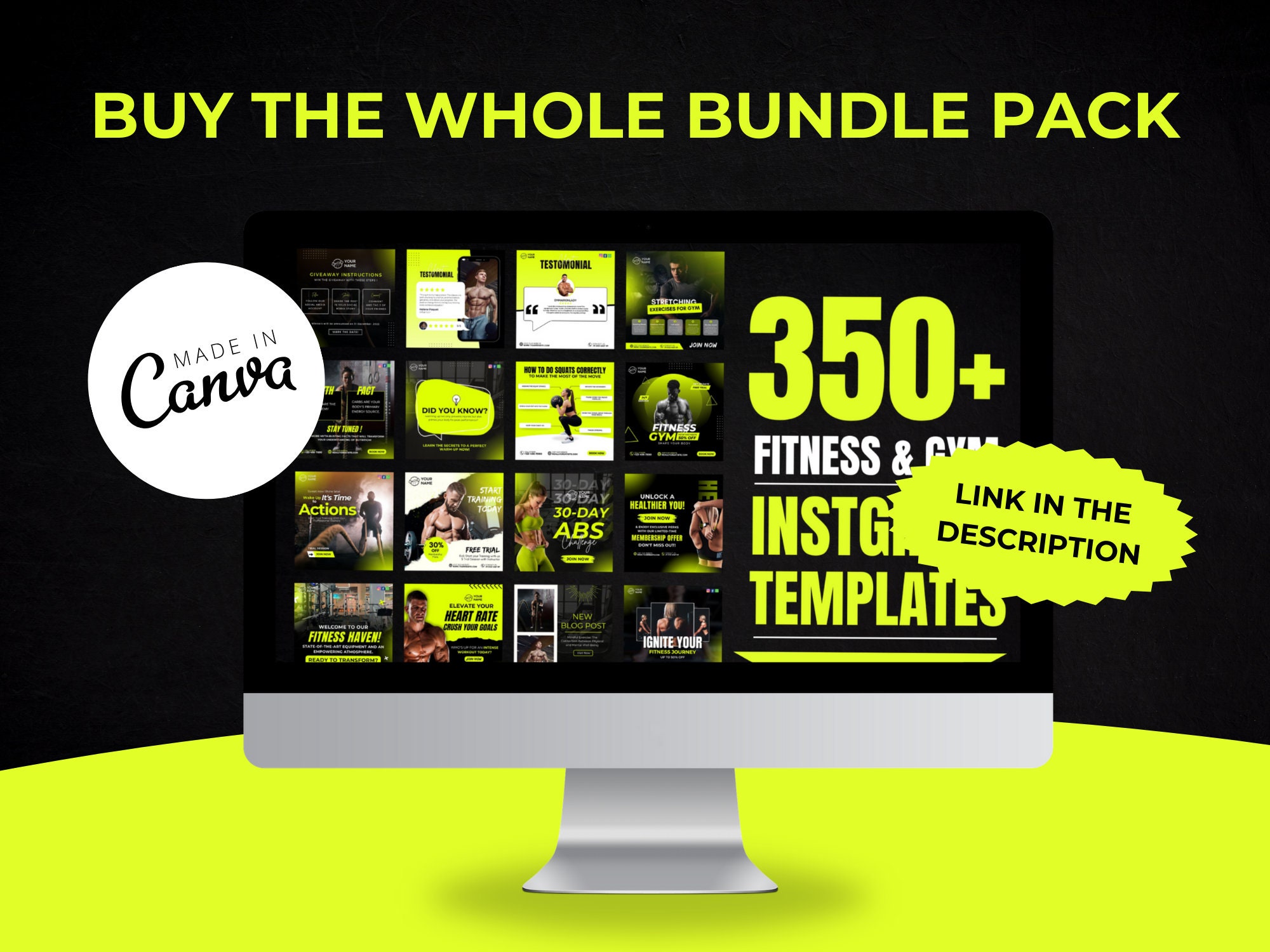 Fitness Instagram Posts Templates Gym Canva Templates for Social Media Canva Fitness Templates Fitness Instagram Posts Templates Gym Canva Templates for Social Media Canva Fitness Templates