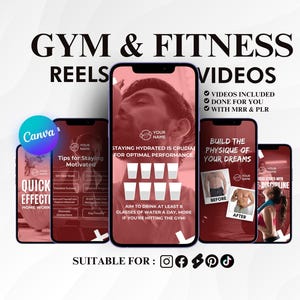 20 Fitness Coach Reel Videos: Gym & Personal Trainer Instagram Branding