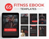 Fitness Ebook Template: Personal Trainer & Gym Plan (Canva Template)
