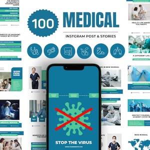 Medical Canva Templates for Health Professionals, Medical Branding, Health Templates, Medical Clinic