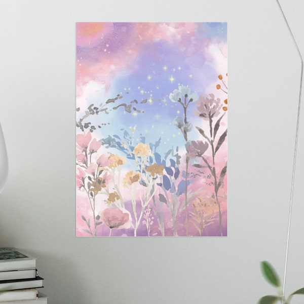 Starlight Meadow Digital Print