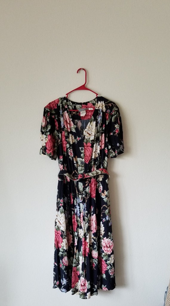 Vintage Carol Anderson II floral dress