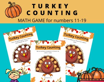 Thanksgiving activities for preschool, Thanksgiving games for kids, Thanksgiving game printables, Thanksgiving math games