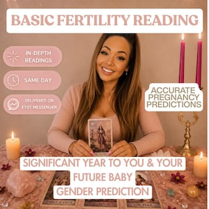 Fertility Psychic Reading, Gender Reveal Reading, Signifcant Year, Pregnancy Reading, SAME DAY clarity, accurate predictions