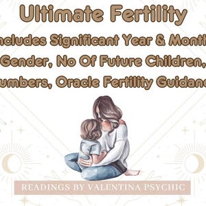 Ultimative Fruchtbarkeitsmessung am selben TAG • Schwangerschaftsvorhersage, zukünftige Kinder, Monat, Jahr, Tarot-Anleitung, Geschlecht