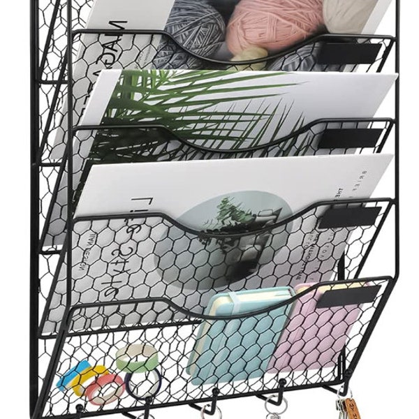 Hanging Mail Organizer Etsy