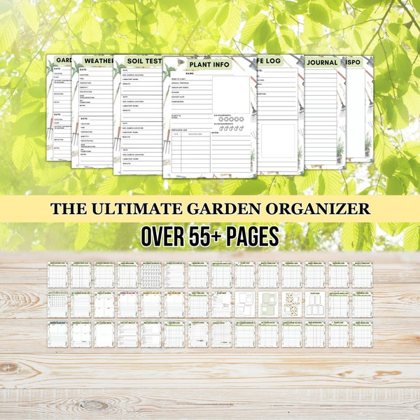 2024 Garden Organizer Ultimate Gardener Log Homestead Gardening Guide Market Garden Planner New Gardener Organization Spring Garden Tracker
