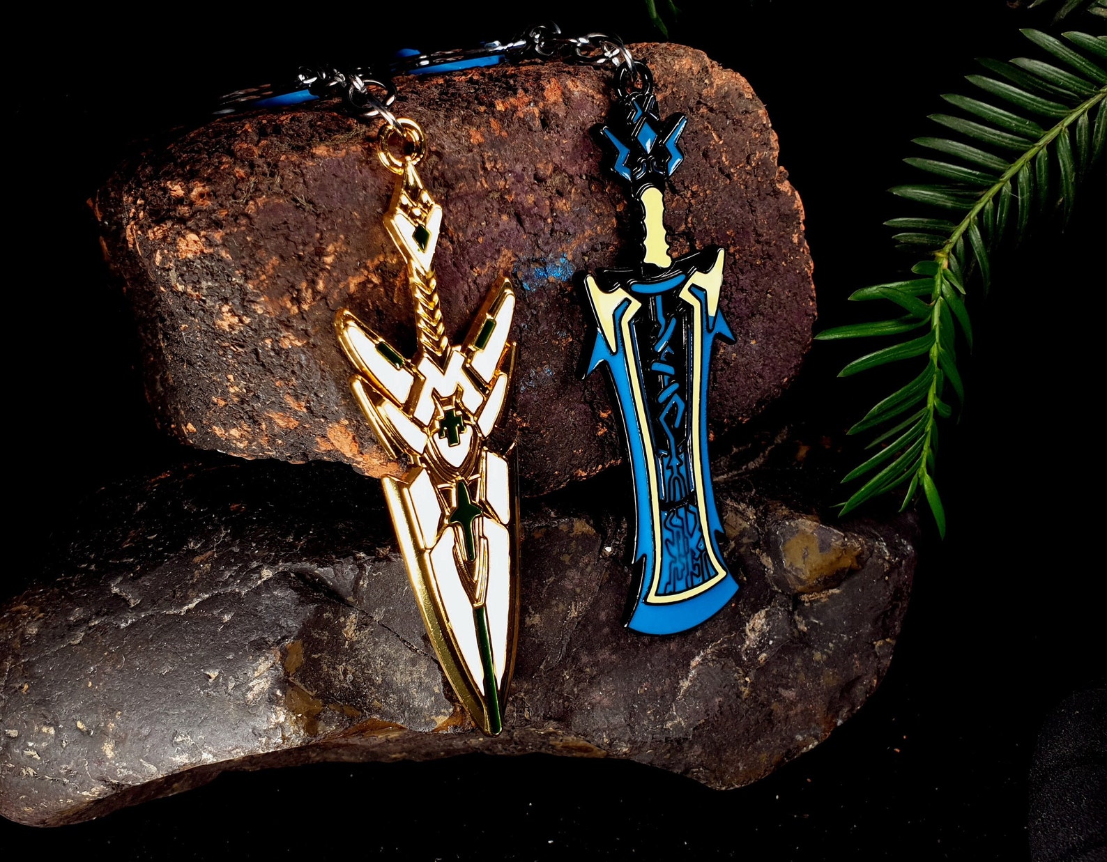 Xenoblade Chronicles Keychain / Zeke's Blade Keyring Etsy