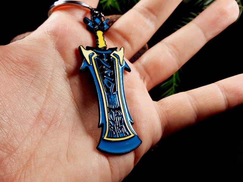 Xenoblade Chronicles Keychain / Zeke's Blade Keyring Etsy