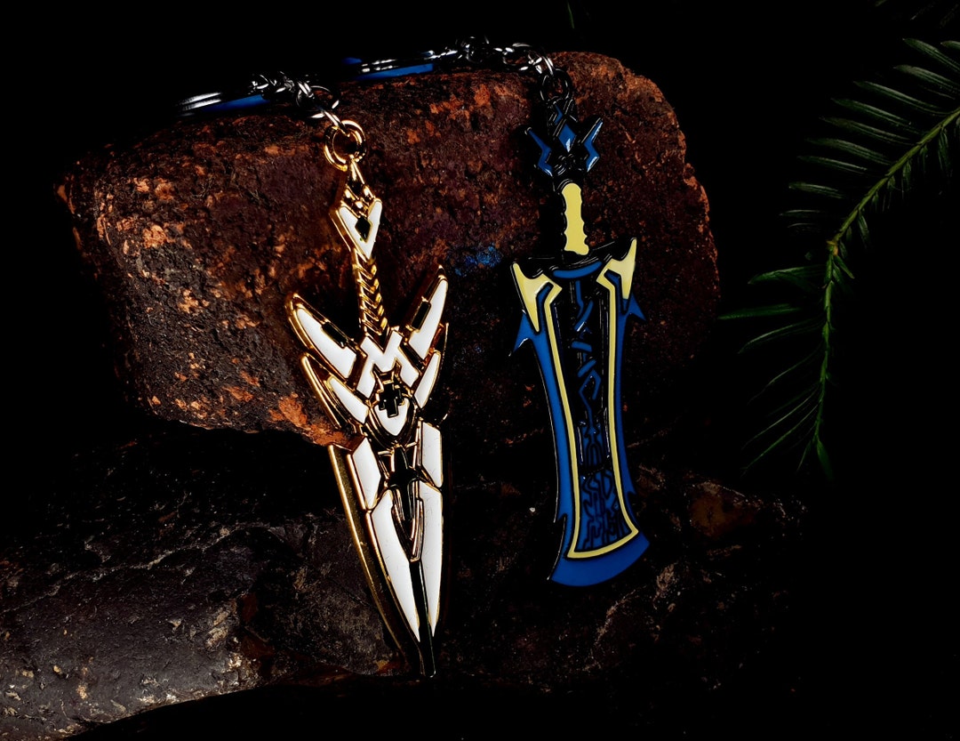 Xenoblade Chronicles Keychain / Zeke's Blade Keyring Etsy